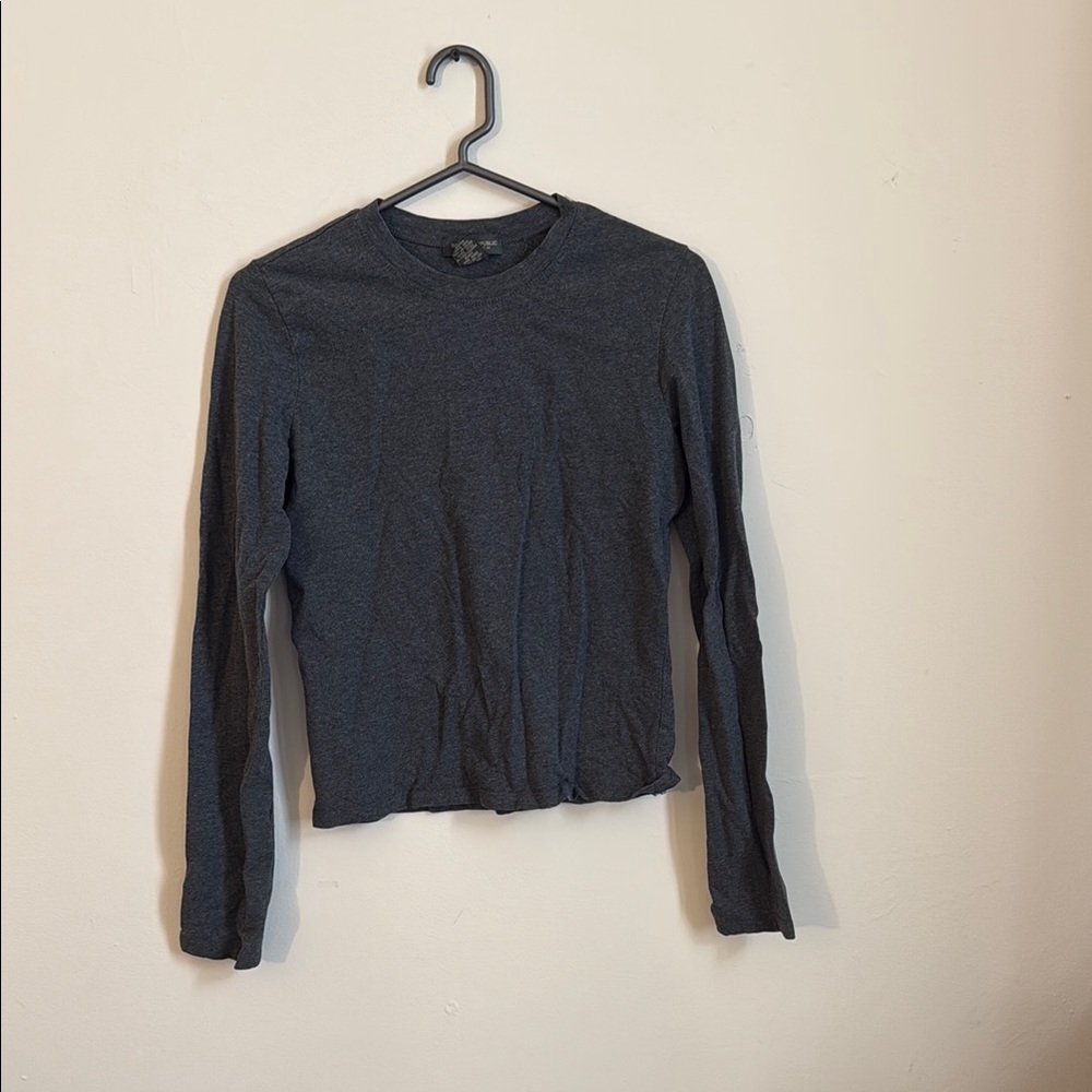 Banana Republic Dark Gray Long Sleeve Tee
